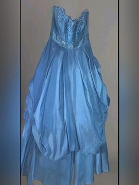 Cinderella Divine Prom dress, Formal,  Princess, Quinceanera   Sz 10 Marine Blue